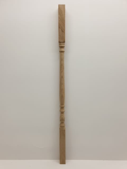 Hemlock Turned Colonial Stair Spindle 41mm X 1100mm - Ltd - View #9