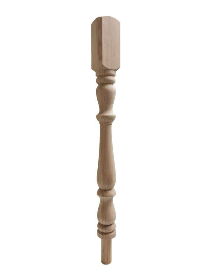 70mm Tulip Peg Newel Post - Image 2