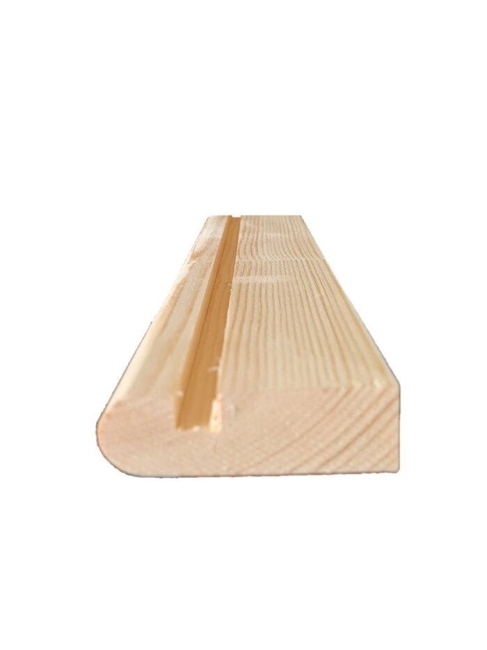 Pine Stair Nosing with riser rebate - Image 4