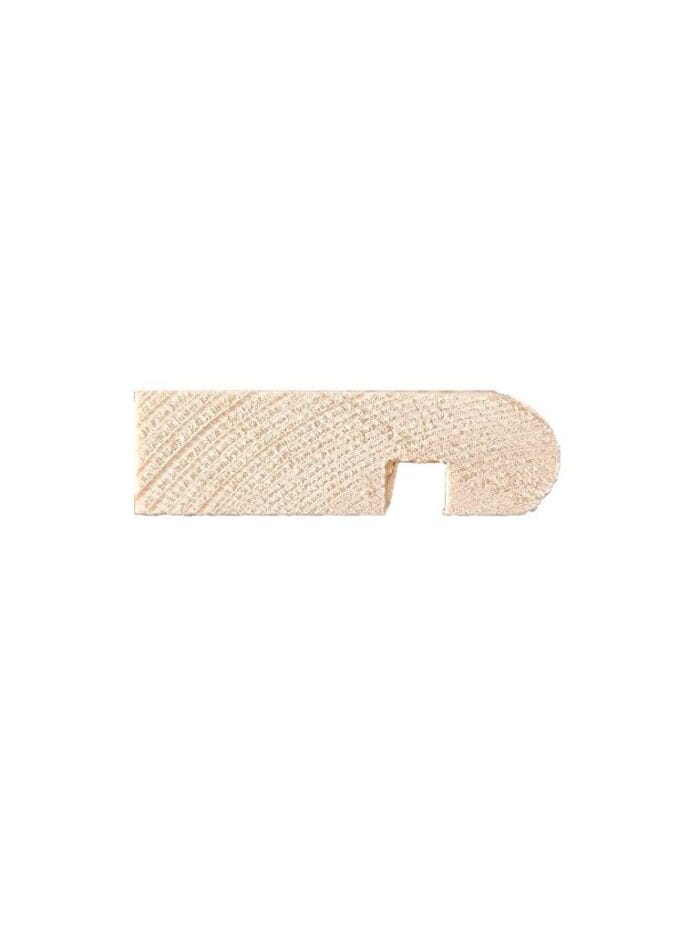 Pine Stair Nosing with riser rebate
