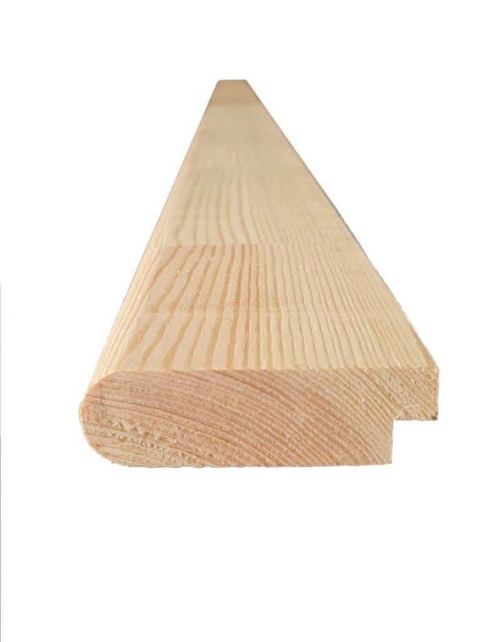 Pine Stair Nosing with back rebate - Image 4