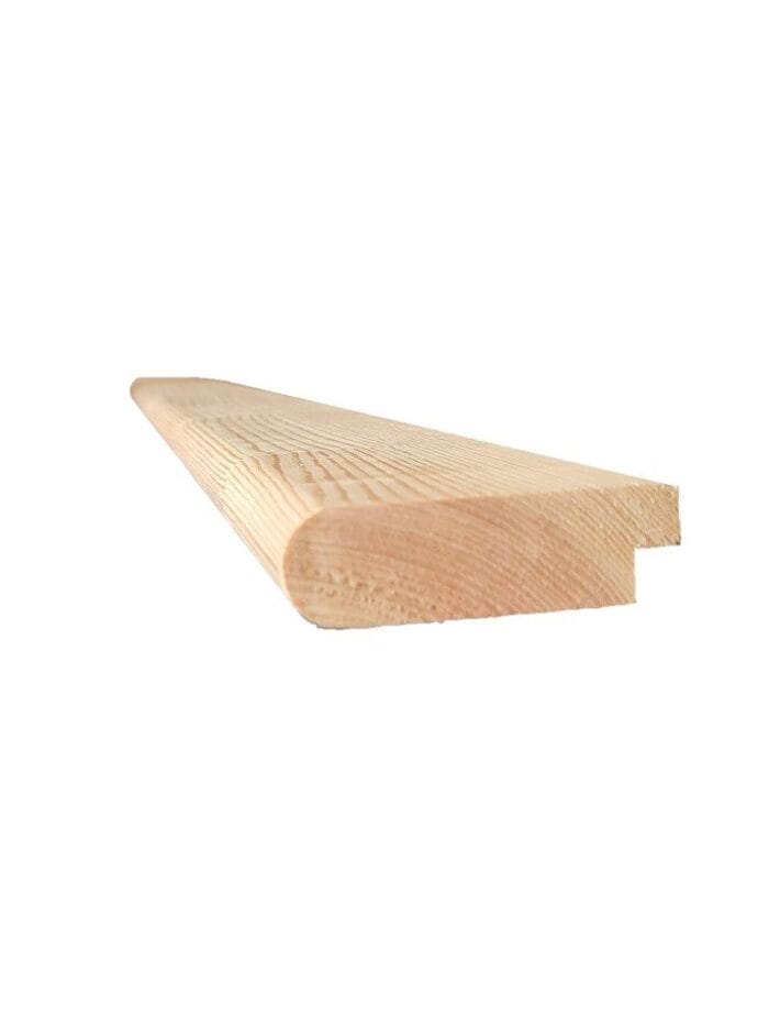Pine Stair Nosing with back rebate - Image 2