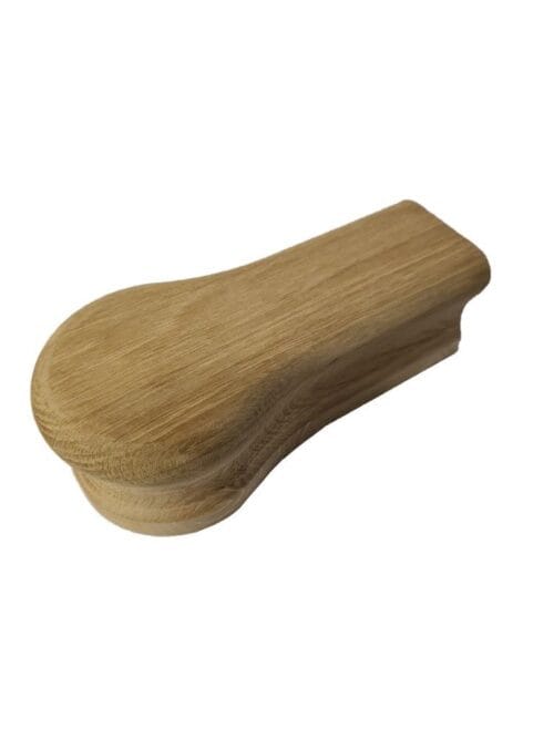 Continuous Oak Handrail HDR End Cap - Stair Bits