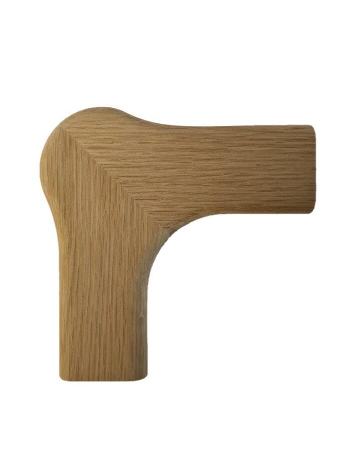 Continuous Oak Handrail HDR 90 degree bend - Image 2