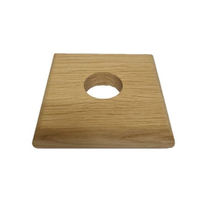 Bullnose Rebated Cap with Hole for Cap
