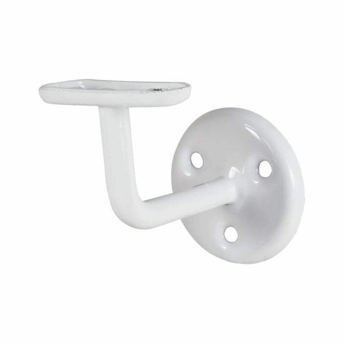 White Handrail Bracket