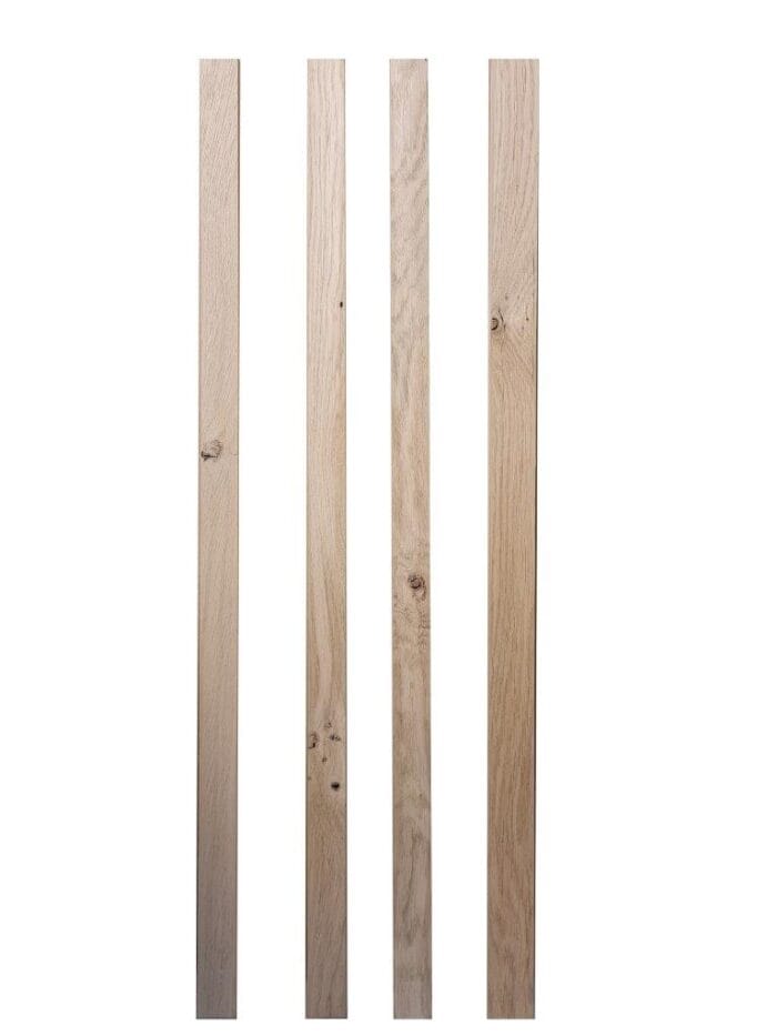 Rustic Character Oak Square Spindles - Image 2